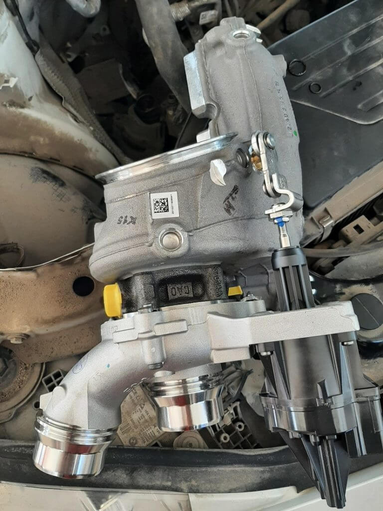 Замена турбины BMW 318I в Анапе