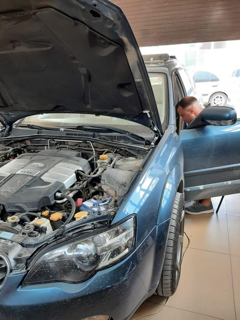 Чип-тюнинг и увеличение мощности Subaru Outback в Анапе