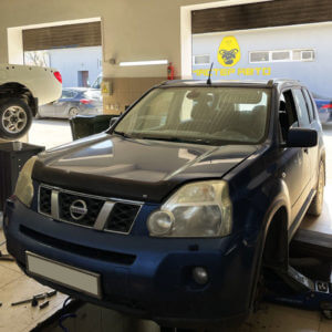 Замена передних рычагов в автомобиле Nissan X-Trail в Анапе